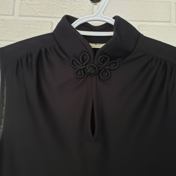 60s Marjorie Hamilton long dress, size small - Picture 3 of 10